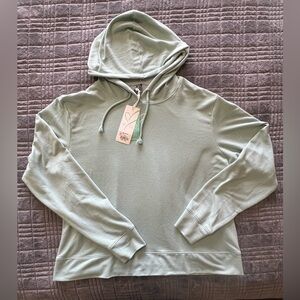 SFCL hoodie, mint green, size XL